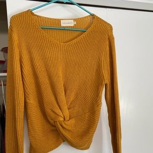 Mustard sweater